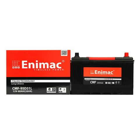 Ắc quy Enimac 95D31L 12V 80AH