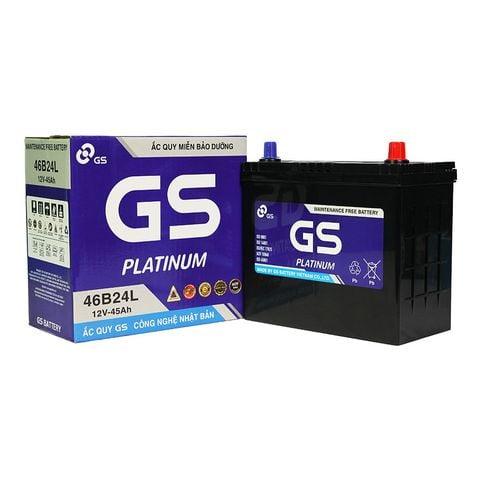 Ắc quy GS 46B24L 12V 45AH