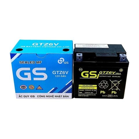 Ắc Quy GS GTZ6V 12V 5AH