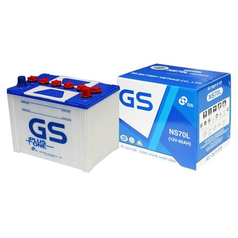 Ắc quy GS NS70L 12V 65AH