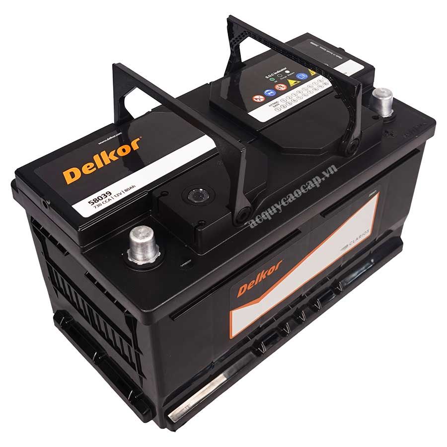 Ắc quy Delkor DIN 58039 12V 80AH - Giá tốt, Mua Online tặng kèm ưu đãi