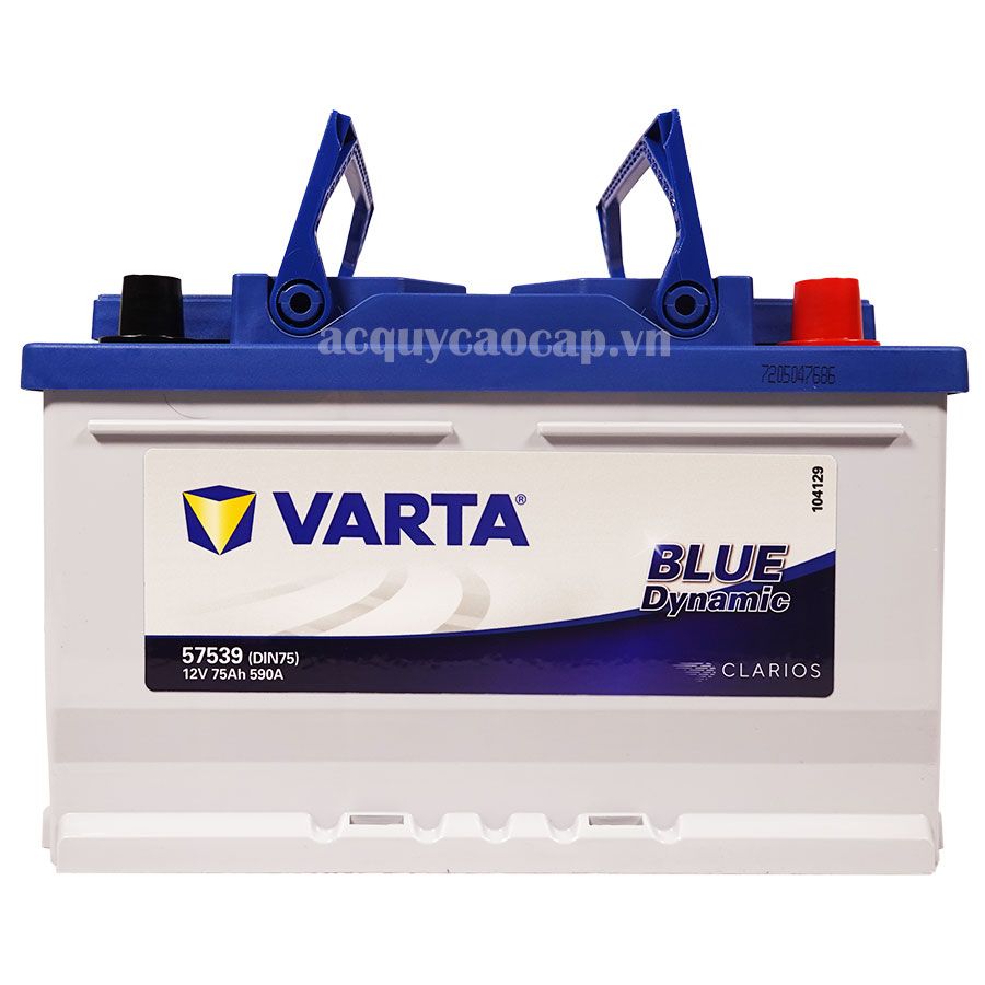 Ắc quy Varta 57539 - DIN75 12V 75AH Chính Hãng, Giá Bán Tốt hơn