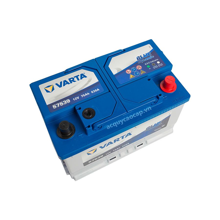 Ắc quy Varta 57539 - DIN75 12V 75AH Chính Hãng, Giá Bán Tốt hơn