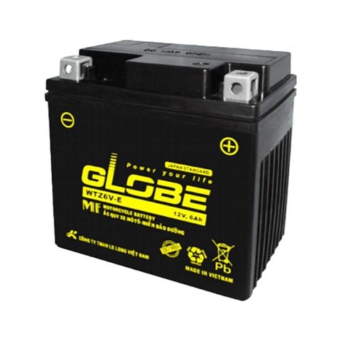 Ắc Quy Globe WTZ6V-E 12V 6AH