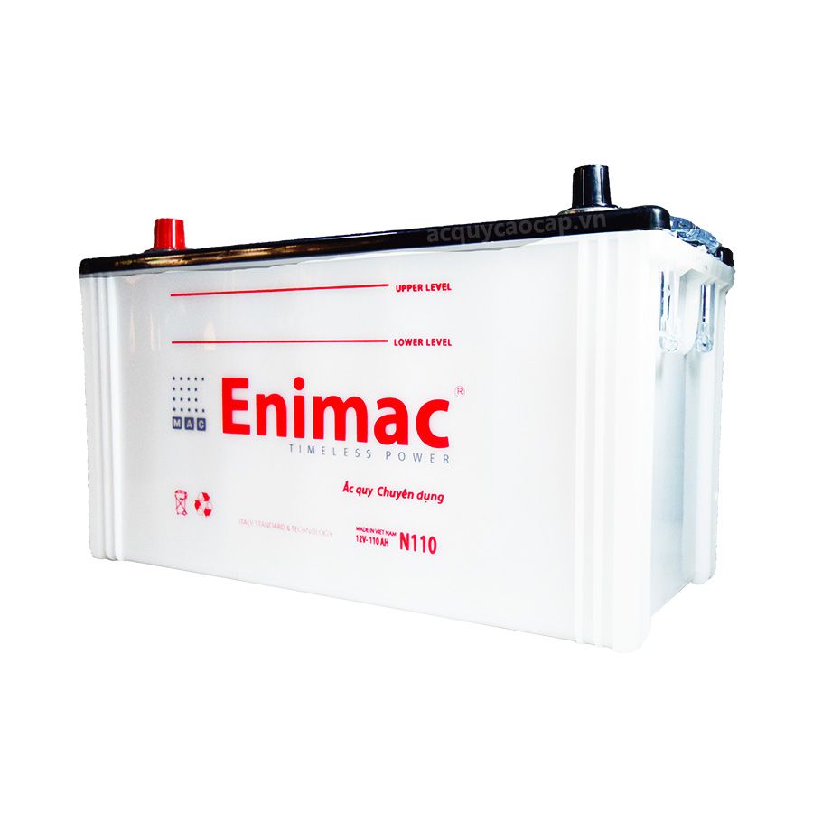 Ắc quy Enimac N110P 12V 110AH mua giá rẻ mỗi ngày, tặng kèm ưu đãi tốt