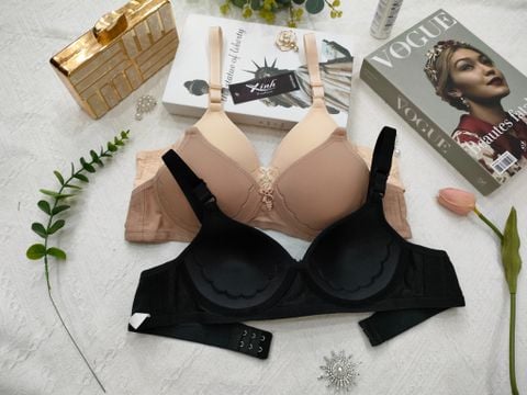  Áo ngực phối viền có gọng nâng ngực A6 