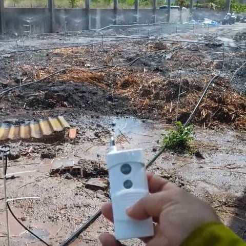 Đồng Nai: Hệ thống tưới rau tự động điều khiển qua Remote ở Huyện Long Thành