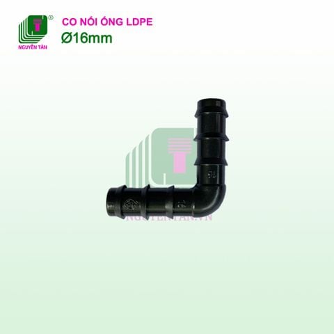 Co nối ống LDPE 16mm