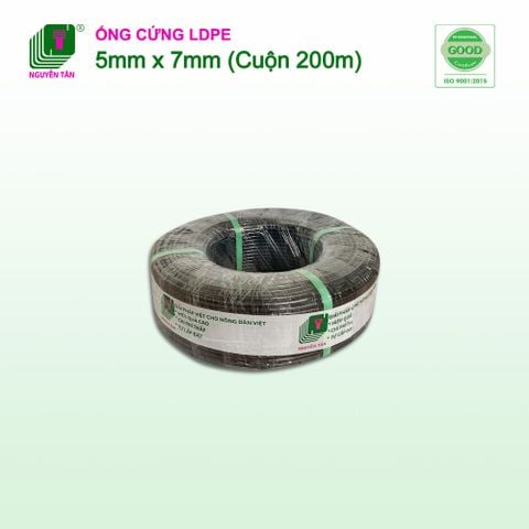 Ống tizo LDPE Nguyễn Tân 5x7mm