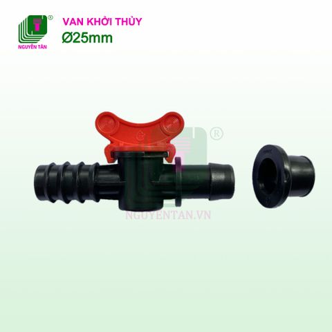 Van khởi thủy ống LDPE 25mm