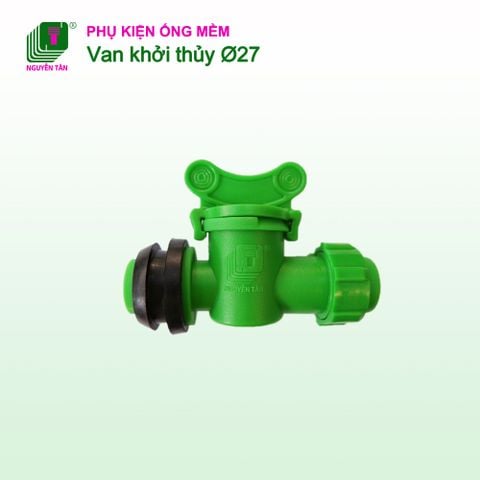 Van khởi thủy ống mềm phi 27