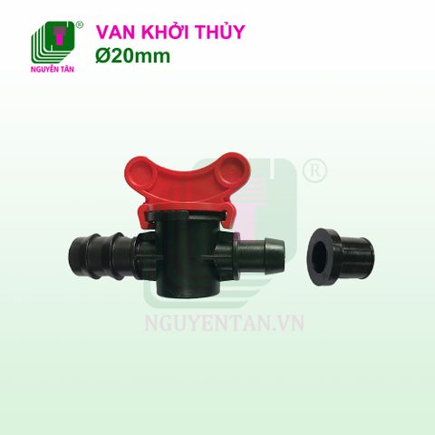 Van khởi thủy ống LDPE 20mm