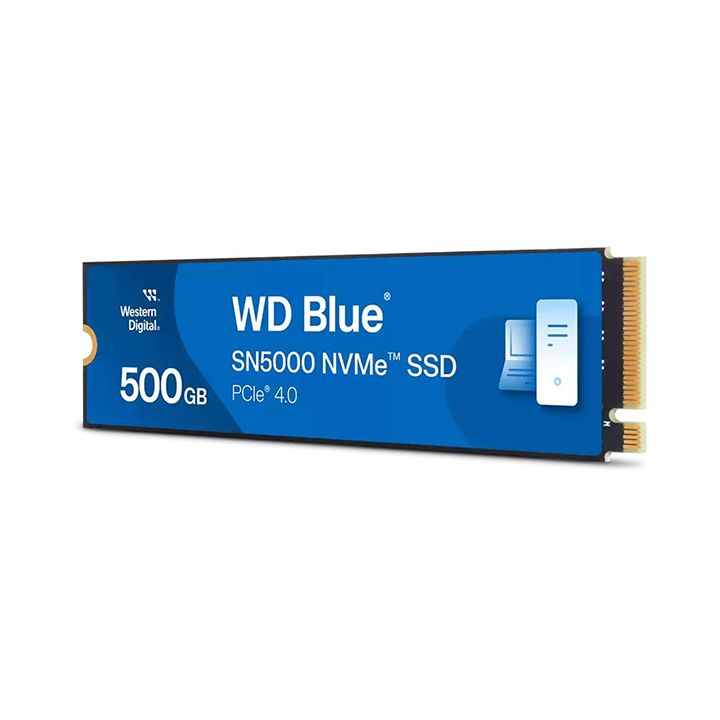 SSD Western Digital Blue SN5000 500GB PCIe Gen4 x4 NVMe M.2 WDS500G4B0E