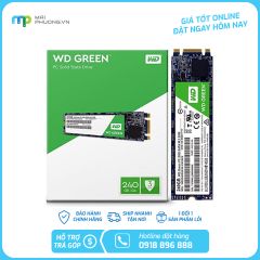 Ổ cứng gắn trong Western Digital Green SSD 240GB M.2 WDS240G2G0B