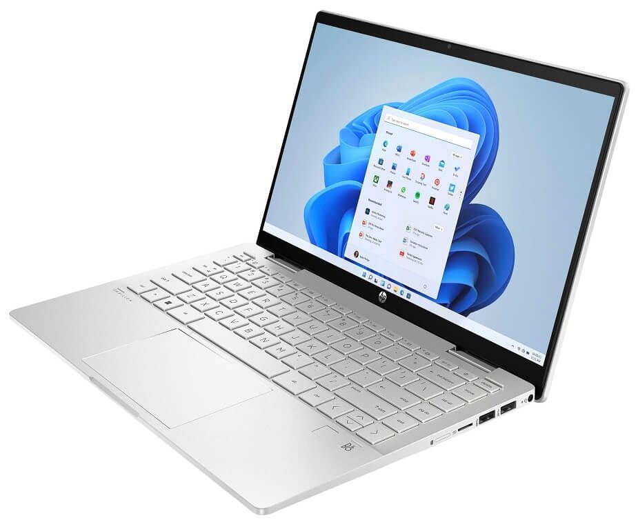 Laptop HP Pavilion x360 14-ek2017TU core 5-120U/16G/512GSSD/14.0FHDT/PEN/WL/BT/3C/W11H/Bạc 9Z2V5PA