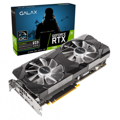 Card Màn Hình Galax RTX 2080 EX (1 Click OC) 8GB GDDR6 BLACK (28NSL6UCU9EN)