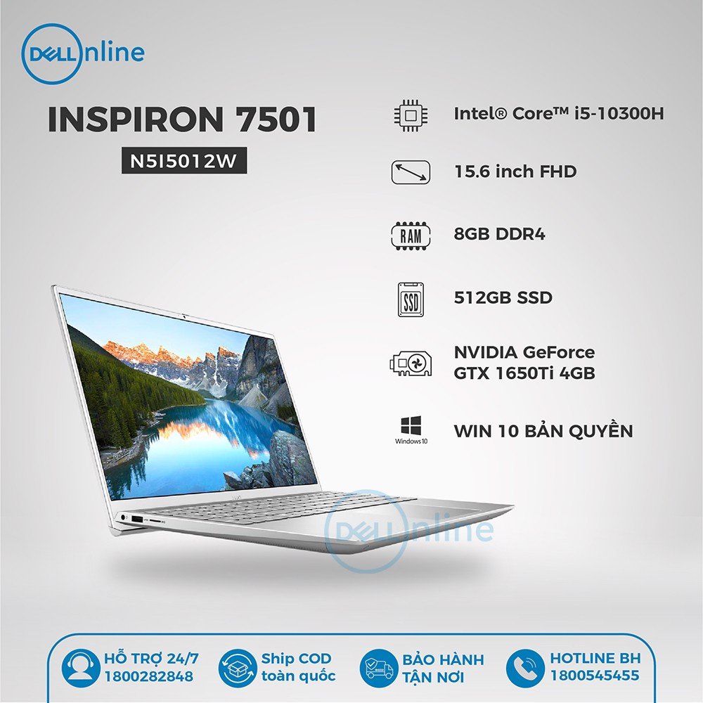 Laptop Dell Inspiron 7501 (i5)