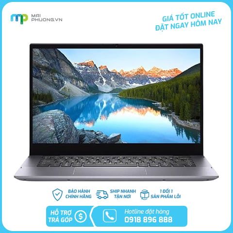 Laptop Dell Inspiron 5406 2 in 1 (i7-1165G7/8GD4/512Gb/MX330-2GB/14.0''/XÁM/Win 10 SL)