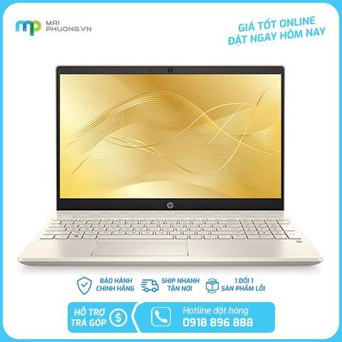 Laptop HP Pavilion 15 EG0505TX (i5-1135G7/8GB/512GB SSD/15.6''FHD/MX450-2GB/Vàng/Win11) 46M03PA
