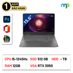 Laptop Lenovo LOQ 15APH8 I5-1245Hx /12GB/SSD 512GB/15.6