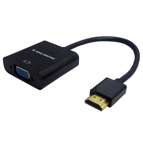 Cáp chuyển Kingmaster HDMI to VGA Km 001