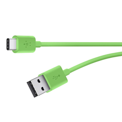 Cáp chuyển 3A 1.8M USB -A to USB-C Charge Belkin F2CU032bt06-GRN