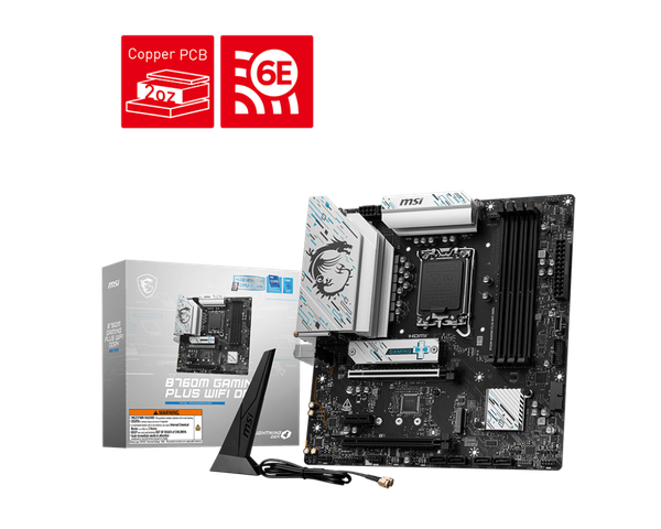 Bo mạch chủ Mainboard MSI B760M GAMING PLUS WIFI DDR4