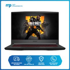 Laptop Gaming MSI Gaming GF65 Thin 10SDR 623VN (i5-10300H/8GB/512GB SSD/15.6FHD, 144Hz/GTX1660 TI 6GB DDR6/Win10/Black)