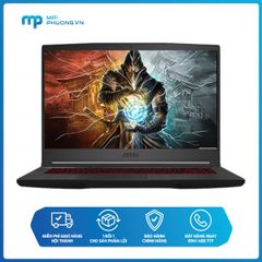 Laptop Gaming MSI GF65 i7-10750H|8GB|512GB|RTX2060-6GB|15.6''|Win 10 Đen 10SER-622VN