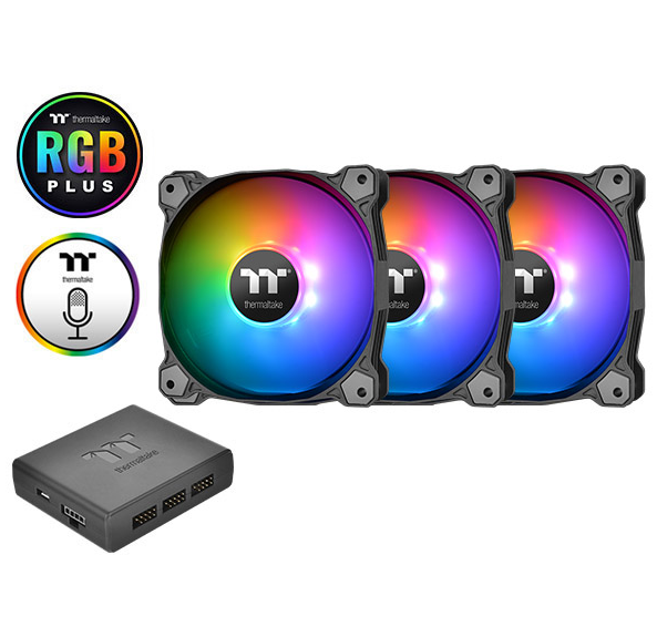 Quạt làm mát Pure Plus 12 RGB 3-Fan Pack CL-F063-PL12SW-A