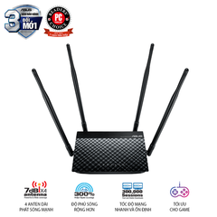 Router Gigabit Wifi Xuyên Tường Asus RT-N800HP N800 Chuẩn N Tốc Độ 800 Mbps