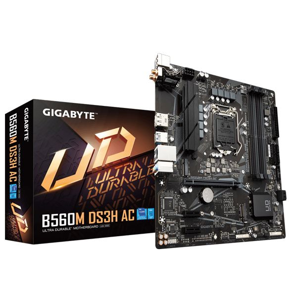 Bo mạch chủ Gigabyte GA-B560M DS3H AC