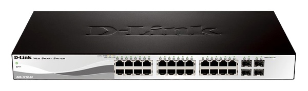 Thiết bị chuyển mạch Switch Dlink DGS-1210-28 28-PORT GIGABIT SMART MANAGED SWITCH