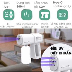 Súng xịt khử khuẩn Nano Spray Machine K5