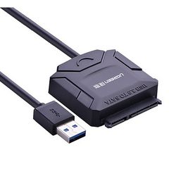 Dây chuyển đổi USB 3.0 to SATA 12v-2A dài 20cm Ugreen  20231