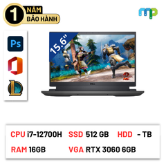 Laptop Dell G15 5520 I7-12700H/16G/SSD 512GB/15.6