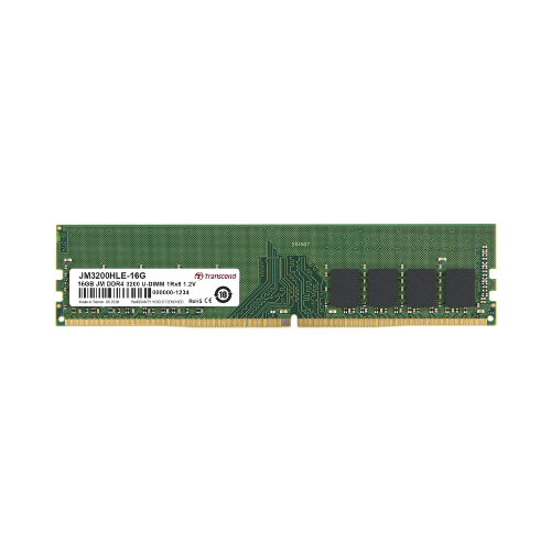 Bộ nhớ trong máy tính 16GB JM DDR4 3200Mhz U-DIMM CL22 1.2V Transcend