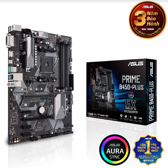 Mainboard Asus Prime B450-Plus