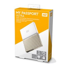 Ổ cứng WD My Passport Ultra 1TB WDBTLG0010BGD White Gold