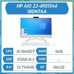 Máy bộ HP All In One 22-df0134d 180N7AA