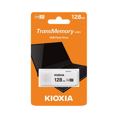 Ổ Cứng Di Động (Usb) 128GB Kioxia U301 3.2 Trắng