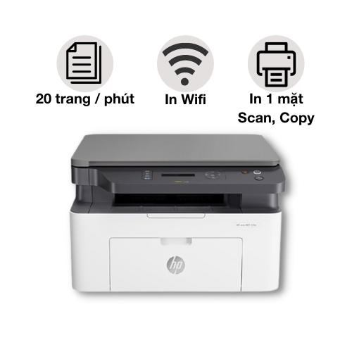 Máy in HP đa năng LaserJet MFP 135w 4ZB83A