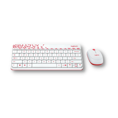 Bàn Phím + Chuột không dây Logitech MK240 Trắng