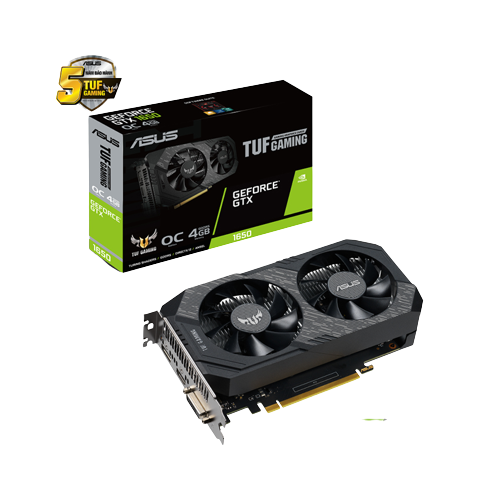Cạc màn hình Asus 4G TUF-GTX1650-04GD6-P-GAMING