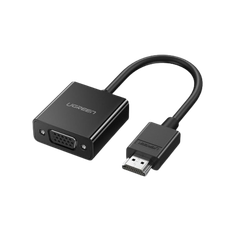 Bộ chuyển đổi HDMI sang VGA Ugreen, màu đen (60738)