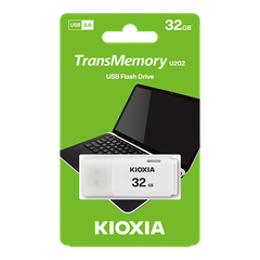 Ổ Cứng Di Động (Usb) 32GB Kioxia U202 2.0 Trắng