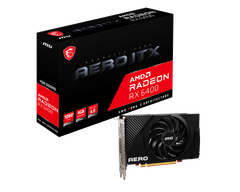 Card màn hình MSI Radeon RX 6400 AERO ITX 4G