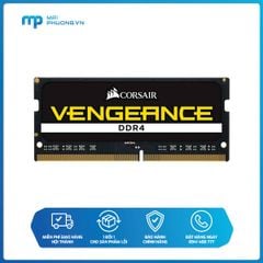 Bộ nhớ ram Laptop Corsair DDR4,  2666MHz 16GB SODIMM, CL18 CMSX16GX4M1A2666C18