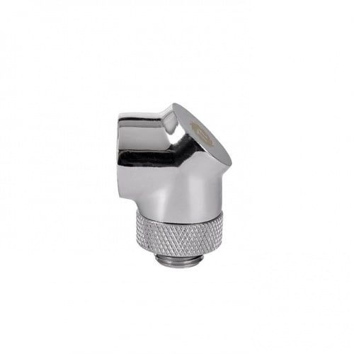 Pacific G1/4 90 Degree Adapter - Chrome,Black (CL-W052-CU00SL-A/CL-W052-CU00BL-A)