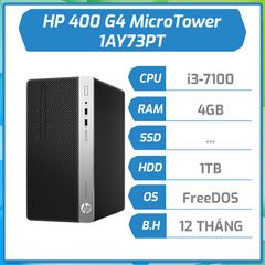 Máy bộ HP 400 G4 MicroTower i3-7100/4GB/1TB/DVDRW 1AY73PT